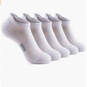 Gonii Ankle Socks Womens Running Athletic No Show Socks Cushioned 5-Pairs